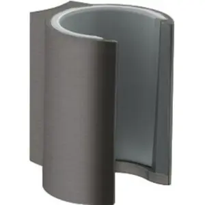 Axor, Barre de douche + curseur, Support de douche STARCK brushed black chrome pas cher