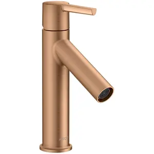 Axor, Robinetterie de salle de bains, Starck mitigeur monocommande de lavabo 100 avec poignée sans timon, chromé pas cher