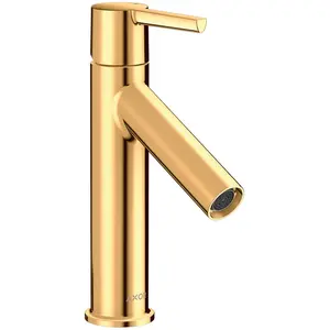Axor, Robinetterie de salle de bains, Starck mitigeur monocommande de lavabo 100 avec poignée sans timon, chromé