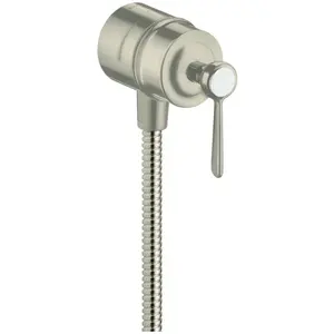 Axor, Système de douche, Raccord de tuyau. FIXFIT STOP MONTREUX DN 15 m vanne d'arrêt et HGri bru nickel pas cher