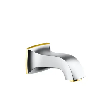 Bec déverseur Metropol Classic - HANSGROHE - Jaune - Laiton - Mural - Fixe pas cher