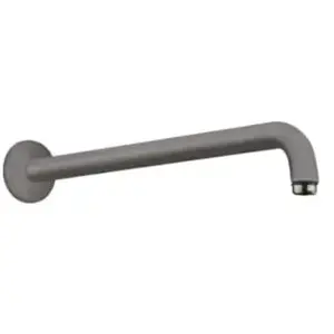Hansgrohe douchearm 38.9 cm Brushed Black Chrome pas cher