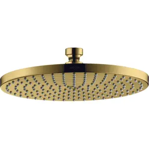 hansgrohe, Pommeau de douche, Douche de tête à disque 240 1jet AXOR STARCK DN 15 poli or optic (1 Type de jet, 18 l/min) pas cher