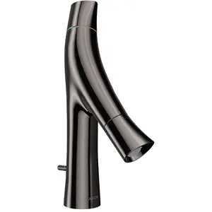 hansgrohe, Robinetterie de salle de bains, AXOR Starck Starck Mélangeur lavabo organique à 2 poignées 80, vidage pop-up, vidage po