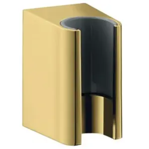 hansgrohe, Barre de douche + curseur, Support de douche AXOR ONE position fixe polished gold optic pas cher