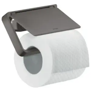 Axor, Dérouleur de papier toilette, Porte-papier UNIVERSAL montage mural brushed black chrome pas cher