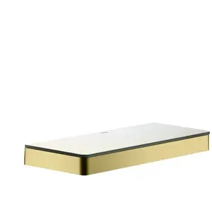 hansgrohe, Dérouleur de papier toilette, Tablette AXOR UNIVERSAL 300mm, montage mural poli gold optic pas cher