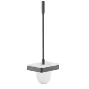 hansgrohe, Brosse WC, Porte-brosse WC AXOR UNIVERSAL montage mural brushed black chrome pas cher