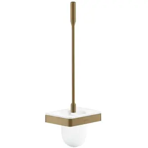 hansgrohe, Brosse WC, Porte-brosse WC AXOR UNIVERSAL montage mural bronze brossé pas cher