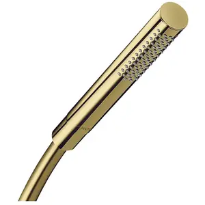 hansgrohe, Pommeau de douche, Douchette à main 1jet AXOR STARCK DN 15 polie gold optic (1 Type de jet, 8 l/min) pas cher