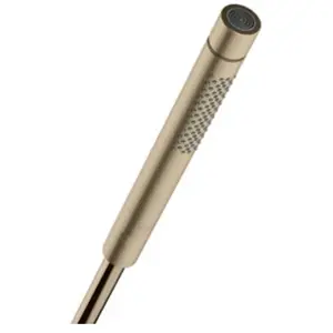 hansgrohe, Pommeau de douche, Douchette à main 2jet AXOR STARCK X DN 15 nickel brossé (2 Types de jets, 16 l/min) pas cher
