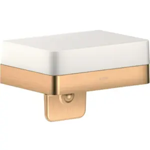 Axor, Robinetterie de salle de bains, Distributeur de savon liquide UNIVERSAL avec tablette bronze brossé pas cher