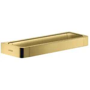 hansgrohe, Porte-serviettes + crochets pour serviettes, Barre d'appui AXOR UNIVERSAL 300mm, montage mural or poli optique pas cher