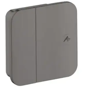 hansgrohe, Installation sanitaire : accessoires, Vanne d'arrêt AXOR ONE DN 15, encastrée brushed black chrome pas cher