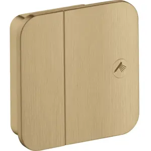 hansgrohe, Installation sanitaire : accessoires, Vanne d'arrêt AXOR ONE DN 15, encastrée bronze brossé pas cher