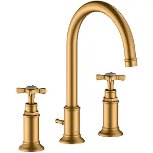 hansgrohe, Robinetterie de salle de bains, AXOR Mélangeur lavabo 3 tro...