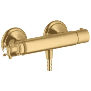 hansgrohe, Robinetterie de salle de bains, AXOR Montreux thermostat de douche pour montage apparent, 1 consommateur