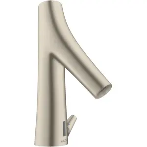 hansgrohe, Robinetterie de salle de bains, AXOR Starck Organic Mitigeur de lavabo, électronique, à pile, avec réglage de températ