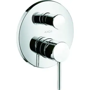 hansgrohe, Robinetterie de salle de bains, Mitigeur bain/douche encastré AXOR STARCK brossé noir chrome pas cher