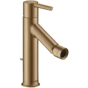 Axor, Robinetterie de bidet, Mitigeur monocommande pour bidet Starck avec manette et vidage à tirette pas cher