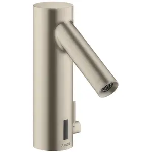 hansgrohe, Robinetterie de salle de bains, mitigeur électronique de lavabo avec régulation de la température et raccordement au se