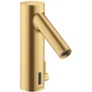 hansgrohe, Robinetterie de salle de bains, mitigeur électronique de lavabo avec régulation de la température et raccordement au se pas cher