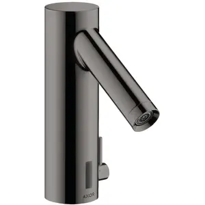 hansgrohe, Robinetterie de salle de bains, mitigeur électronique de lavabo avec régulation de la température et raccordement au se pas cher