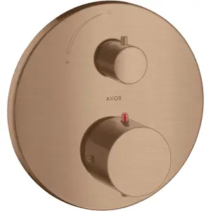 Axor, Robinetterie de salle de bains, Starck Thermostat encastré avec robinet d'arrêt
