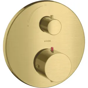 Axor, Robinetterie de salle de bains, Starck Thermostat encastré avec robinet d'arrêt