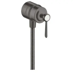 hansgrohe, Robinetterie de salle de bains, Raccord de flexible. FIXFIT STOP AXOR MONTREUX DN 15 m vanne d'arrêt u HGri bru bl chr pas cher