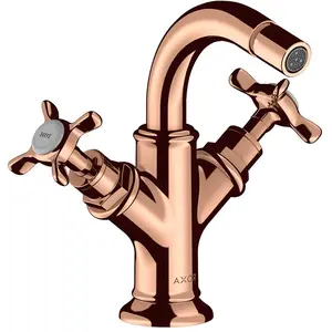 Axor, Robinetterie de salle de bains, Montreux Miscelatore per bidet a 2 mani, rifiuti a scomparsa