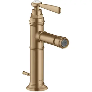 Axor, Robinetterie de bidet, Mitigeur de bidet Montreux à levier unique de la taille d'une main, avec poignée à levier et