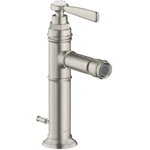 Axor, Robinetterie de bidet, Mitigeur de bidet Montreux à levier unique de la taille d'une main, avec poignée à levier et