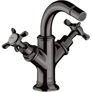 Axor, Robinetterie de salle de bains, Mélangeur bidet Montreux 2 poignées, vidage pop-up