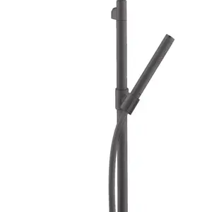 hansgrohe, Pommeau de douche, Set de douche AXOR STARCK m 1jet manette brushed black chrome (1 Type de jet, 8 l/min) pas cher