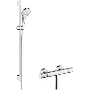 HANSGROHE Combi Croma Select S Vario 0,90 m - Ecostat Comfort blanc-ch...Vendu parbol