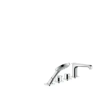 Axor, Robinetterie de salle de bains, Mélangeur bain/douche 4 trous CITTERIO E DN 15, avec thermostat chromé pas cher