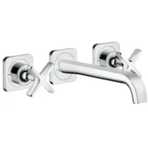 hansgrohe, Robinetterie de salle de bains, Mélangeur lavabo 3 trous AX... pas cher