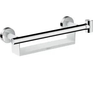 Hansgrohe Poignée de maintien COMFORT - Chromé - Réversible pas cher
