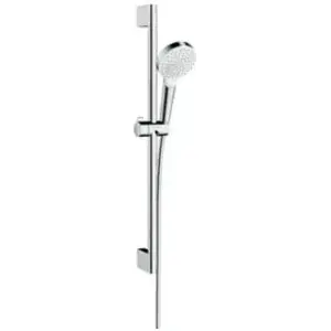 Comparateur de prix : Hansgrohe - Set de douche Crometta 1 jet Green 6 l/min avec barre Unic...