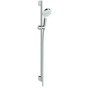 Hansgrohe Set de douche 1jet EcoSmart 9 l/min avec barre Unica Croma 90 cm blanc... pas cher
