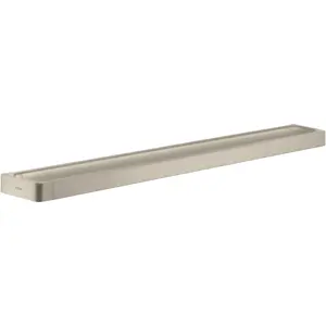 Axor, Porte-serviettes + crochets pour serviettes, Porte-serviettes de bain UNIVERSAL 800mm, montage mural nickel brossé pas cher
