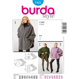Patron Burda 7422 Cape(...) -
