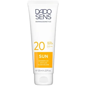 Trekt snel in en plakt niet - Dado Sens SUN Sun Fluid SPF 20 pas cher