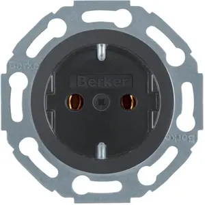 Hager 474521 Type f Black Socket-Outlet Socket-outlets (16 à, 50/60) pas cher
