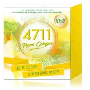Remix Coffret - Eau de Cologne + Lingettes-100ml 4711 pas cher