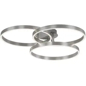 PAUL NEUHAUS Plafonnier LED 6233-55 acier, 48 W, 5000 lm, CCTVendu pargalaxus