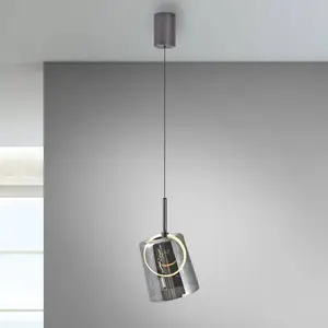 Paul Neuhaus ZULA hanglamp - Dimbare LED, 60-200cm, Glas