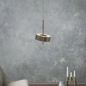 Q-ROTATE Hanglamp Brons LED 2700-5000K boven tafel Paul Neuhause pas cher