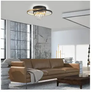 Paul Neuhaus, Applique + plafonnier, Rotazo (2600 lm) pas cher